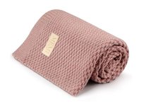 Memi, Kocyk z wełny, Merino, Powder Pink