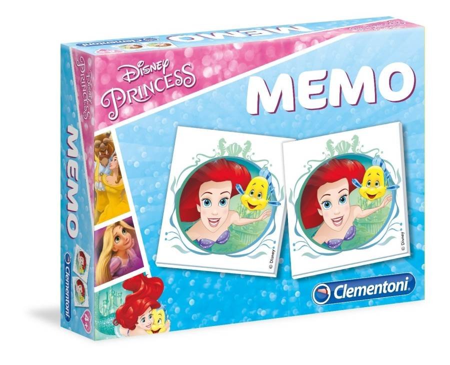Memo Księżniczki Tupiko Clementoni 4878, gra planszowa