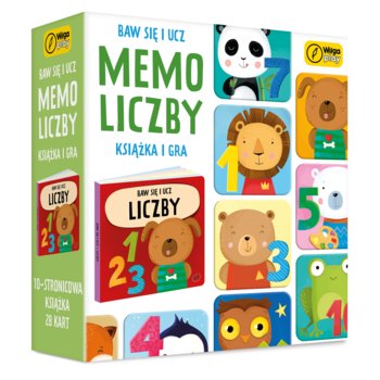 Memo Liczby. Baw się i ucz, gra + książka, Wilga Play - Wilga Play