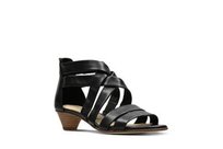 Mena Silk [black leather] - rozmiar 37 Clarks