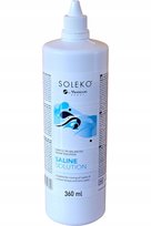 Menicon Soleko Saline sól fizjologiczna do soczewek kontaktowych 360 ml Menicon
