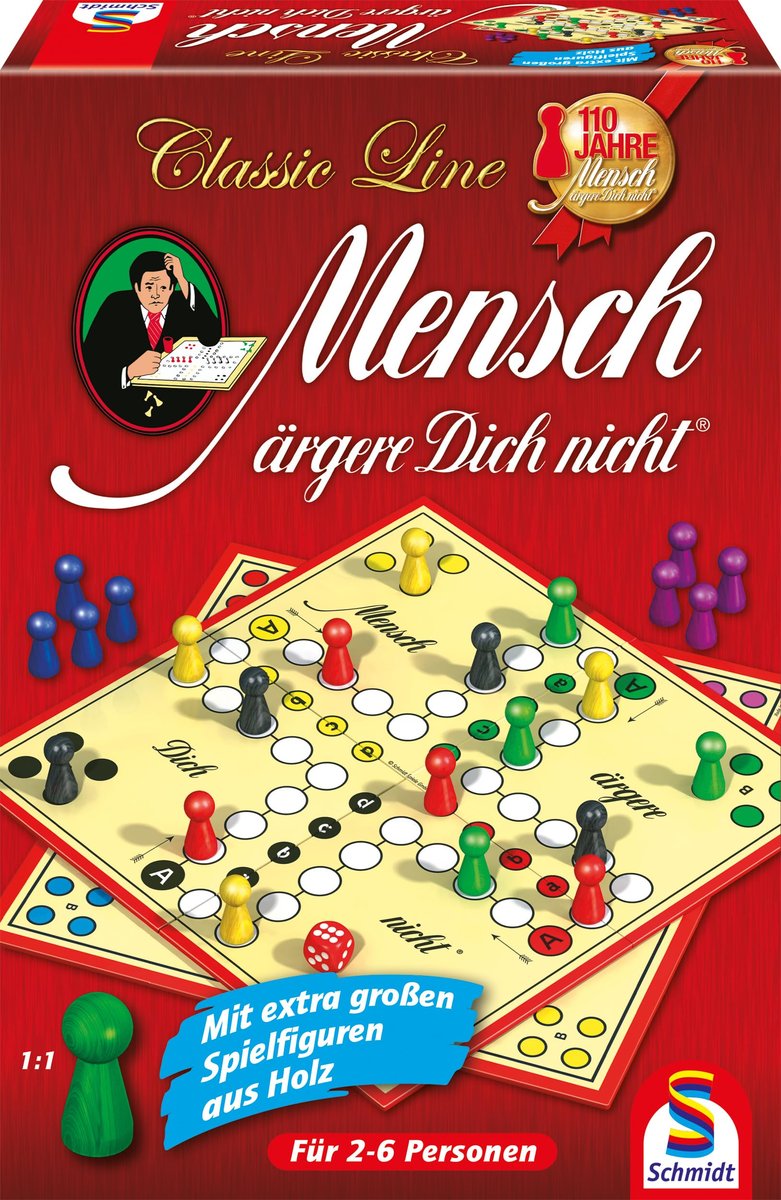 Spielfiguren Mensch Argere Dich Nicht