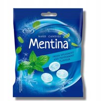 Mentina-Hard Candies Fresh Spearmint/pepermint - Bułgarskie draże miętowe Zaharni Zavodi