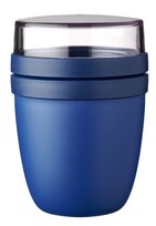 Mepal, Lunchpot ellipse vivid blue 107648010100, 500+200 ml