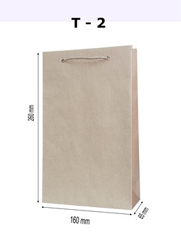 MER PLUS, torebka prezentowa eko t2 10 sztuk - Mer Plus