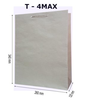 MER PLUS, torebka prezentowa eko t4 max 10 sztuk - Mer Plus