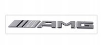 Mercedes AMG naklejka na klapę bagażnika błotnik EMBLEMAT AMG 18x1,8cm 3D ATA