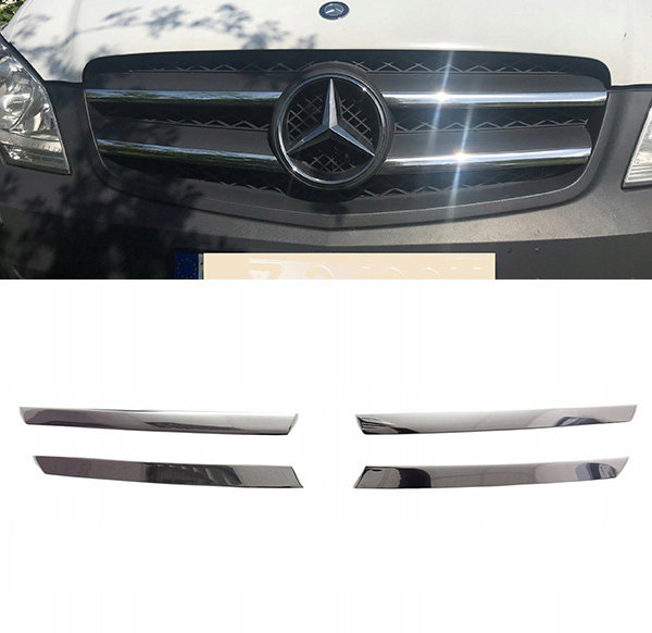Grill Sport grille past voor Mercedes W906 SPRINTER FACELIFT