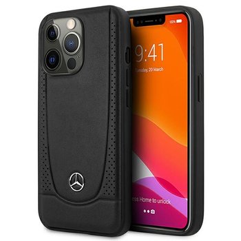 Mercedes MEHCP15LARMBK etui obudowa do iPhone 15 Pro 6.1" czarny/black hardcase Leather Urban - Mercedes