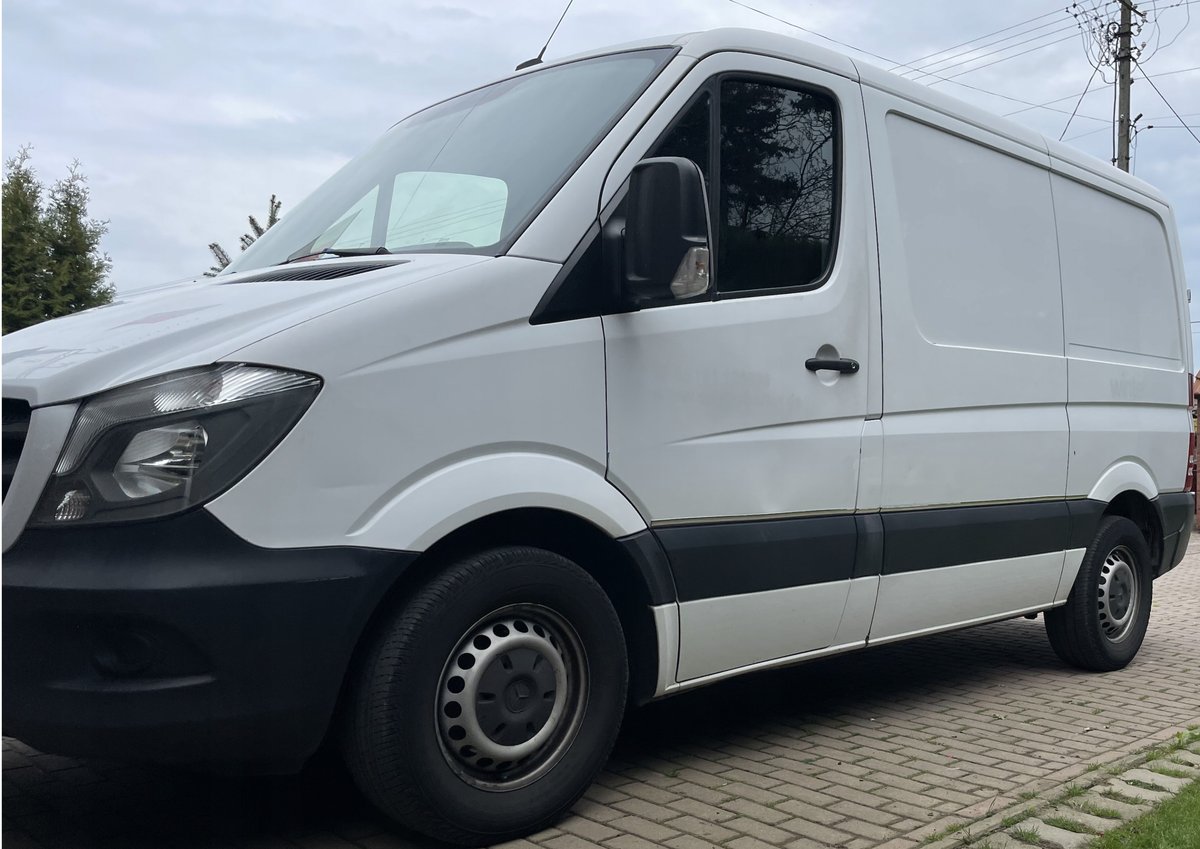 Mercedes Sprinter W906 - Listwy CHROM Boczne Drzwi - Martig ...