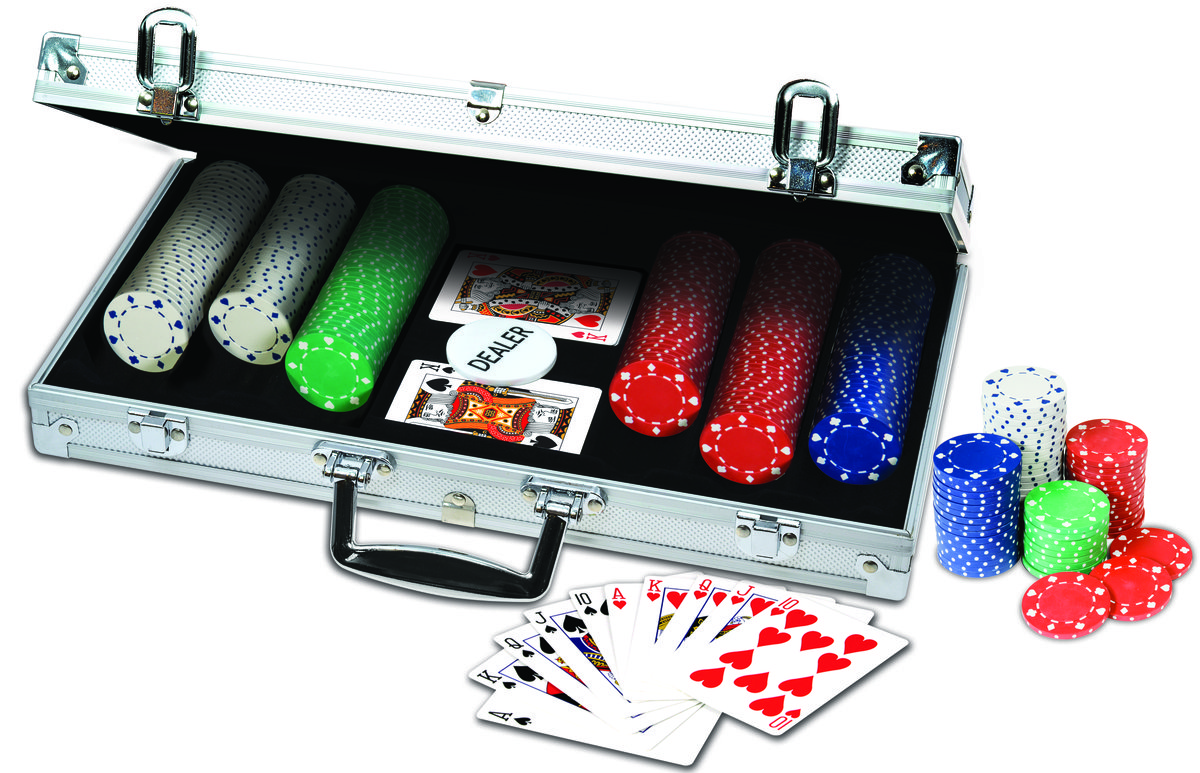 Merchant, Pr03309Sp4, Zestaw do pokera, 300 żetonów