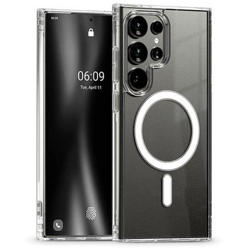 Mercury etui MagSafe Jelhard obudowa silikon pokrowiec do Samsung Galaxy S24 Ultra S928 transparent - Mercury