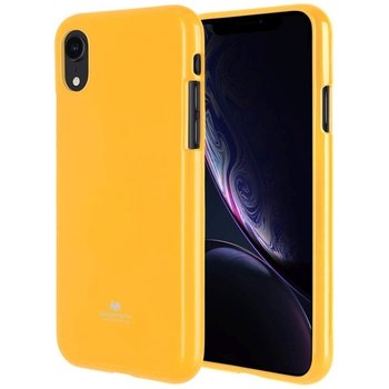 Mercury Jelly Case LG K11 żółty/yellow / K10 2018 - Mercury