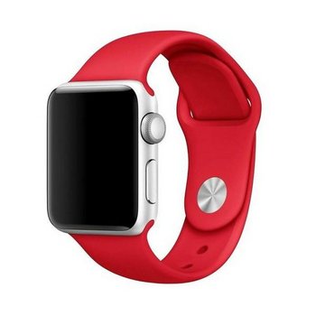 Mercury pasek Silicon Apple Watch 40mm czerwony/red - Mercury