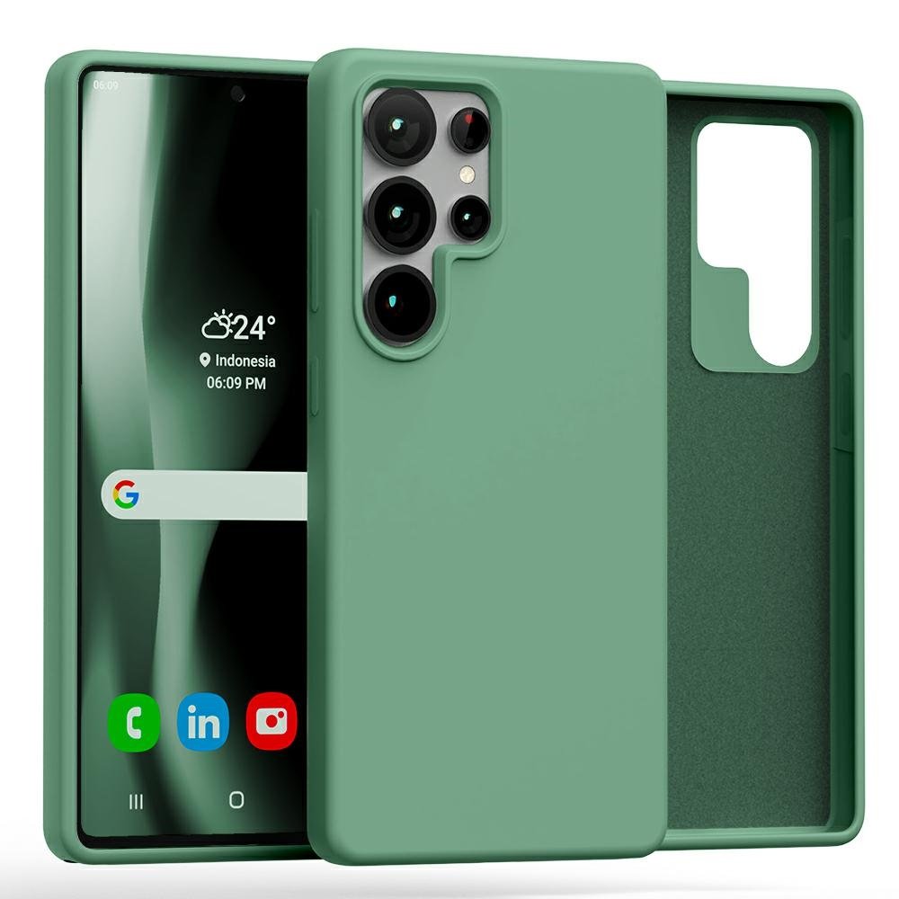 Mercury MERCURY SILICONE SAM S25 ULTRA S938 ZIELONY /GREEN