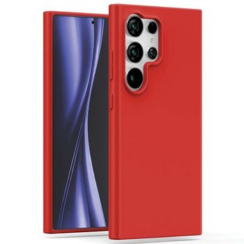 Mercury Soft etui silikon Matowy case pokrowiec do Samsung Galaxy S24 Ultra S928 czerwony/red - Mercury
