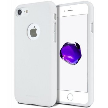 Mercury Soft iPhone X biały/white wycięcie/hole - Mercury
