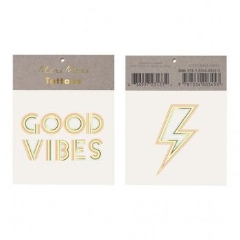 Meri Meri, tatuaże Good Vibes - Meri Meri