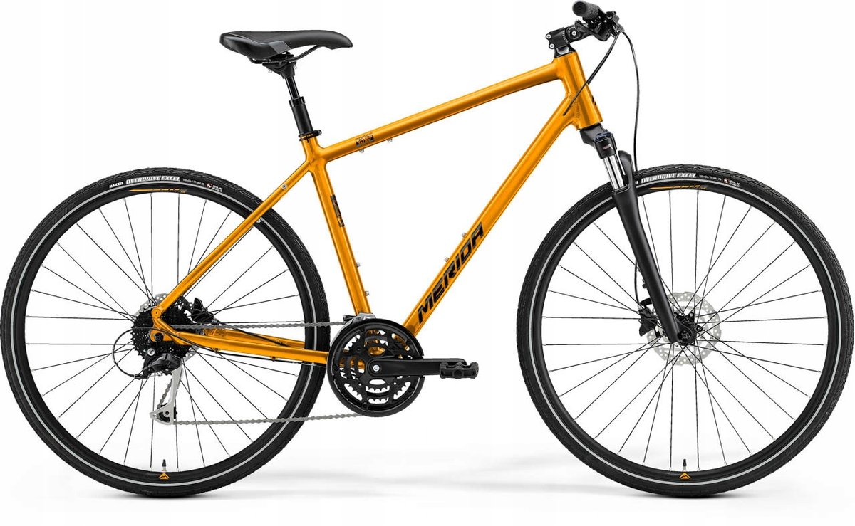 Фото - Велосипед Merida Crossway 40 pomarańczowy   2023