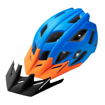 Merida, Kask rowerowy, Psycho, niebieski, rozmiar, M, 55-58 cm - Merida