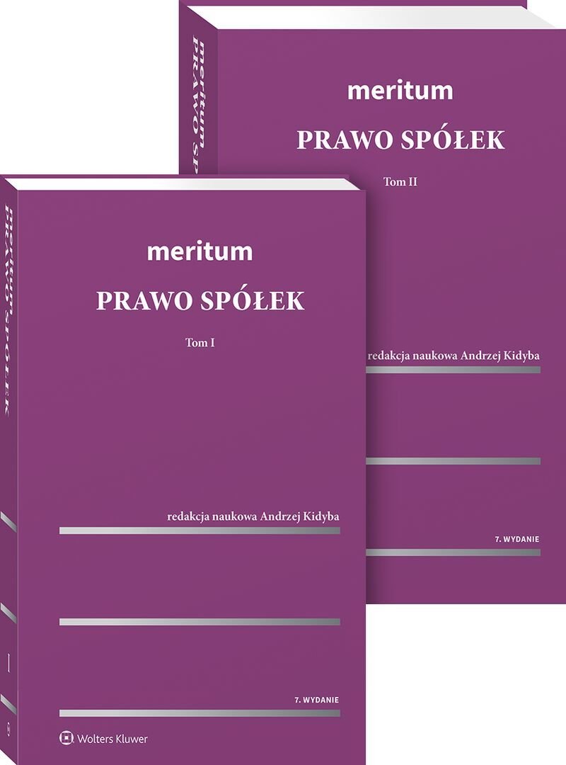 Meritum Prawo Spółek. Tom 1 I 2 - Opracowanie Zbiorowe | Książka W Empik