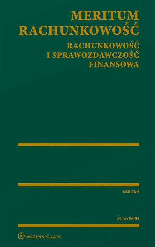 Meritum. Rachunkowość. Rachunkowość I Sprawozdawczość Finansowa ...