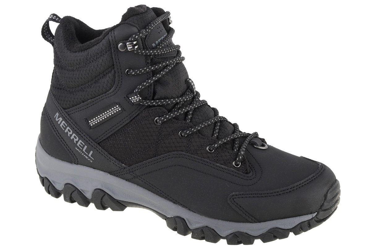 Merrell Thermo Akita Mid WP J036441, Męskie, buty trekkingowe, Czarne