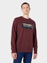 Męska bluza nierozpinana Wrangler GRAPHIC CREW XXL Wrangler