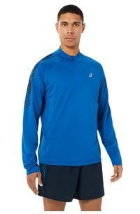 Męska Bluza sportowa Do Biegania Asics Icon Ls 1/2 Zip | Lake Drive/Performance Bla - Rozmiar Xxl - Asics