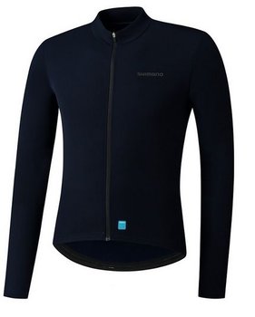 Męska Bluza sportowa Rowerowa Shimano Element Long Sleeve Jersey | Navy - Rozmiar M - Shimano