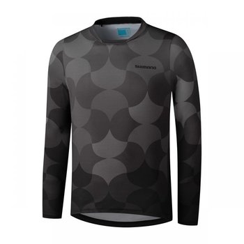 Męska Bluza sportowa Rowerowa Shimano Myoko Long Sleeve Jersey | Black - Rozmiar Xl - Shimano