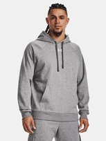 Męska bluza z kieszenią kangurka Rival Fleece Under Armour 1379757-025 Szary Under Armour