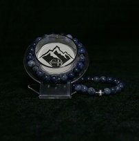 Męska Bransoletka Sodalit 8mm - Crystals Break Męski Talizman Prezent Inna marka