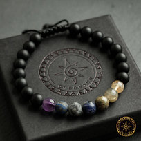 Męska Bransoletka Zodiakalna Panna Zodiak Dla Panny Znak Zodiaku - Virgo