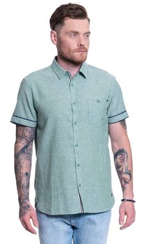 Męska Koszula Materiałowa Mustang Chris Linen Shirt 1009579 6398-M - Mustang