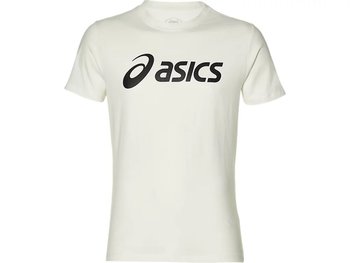 Męska Koszulka Do Biegania Asics Big Logo Tee | White / Black- Rozmiar L - Asics