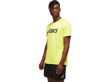 Męska koszulka do biegania Asics Core Top | SOUR YUZU/BLACK XL - Asics