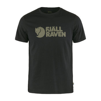 Męska koszulka Fjallraven Logo T-shirt black 550 L - Fjallraven