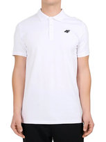 Męska koszulka polo 4F t-shirt polówka M0770 10S biały XL 4F