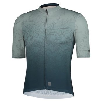 Męska koszulka rowerowa Shimano Breakaway S.S Jersey | MOSS GREEN L - Shimano