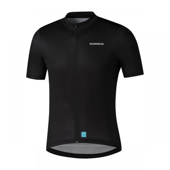 Męska Koszulka Rowerowa Shimano Element Short Sleeve Jersey | Black - Rozmiar L - Shimano