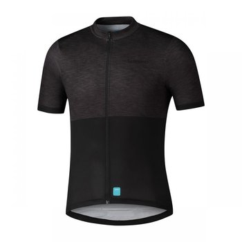 Męska Koszulka Rowerowa Shimano Element Short Sleeve Jersey | Gray - Rozmiar L - Shimano