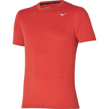 Męska koszulka z krótkim rękawkiem do biegania  Mizuno Impulse Core Tee | Grenadine - Rozmiar M - Mizuno