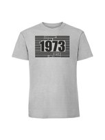 Męska koszulka  z nadrukiem - 1973 LEGENDARNY ROCZNIK 1973png Pastelowy szary L TAGFORCE