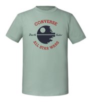 Męska koszulka z nadrukiem - Converse Star - Miętowy M TAGFORCE