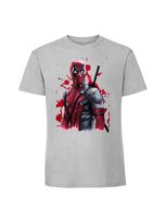 Męska koszulka  z nadrukiem - deadpool Pastelowy szary XXL TAGFORCE