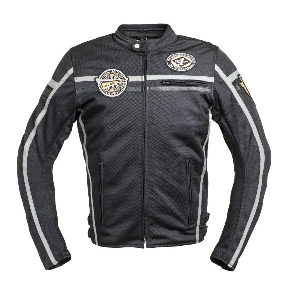 Zdjęcia - Odzież motocyklowa W-TEC Męska kurtka motocyklowa  Bellvitage Black, Czarny, 5XL 