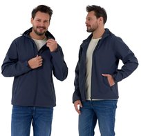 Męska Kurtka Przejściowa Softshell Przeciwdeszczowy Poliester MORAJ - L Moraj