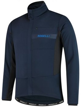 Męska Kurtka Rowerowa Rogelli Barrier Witerjacket  | Blue - Rozmiar L - Rogelli