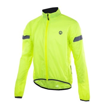 Męska Kurtka Rowerowa Rogelli Protect | Fluor - Rozmiar S - Rogelli